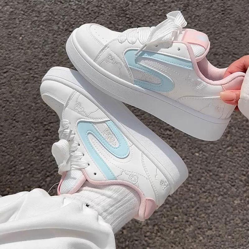 Original Bread Shoes for Women Ins Spring and Autumn New Models for Students Versatile Casual Sports Board Shoes