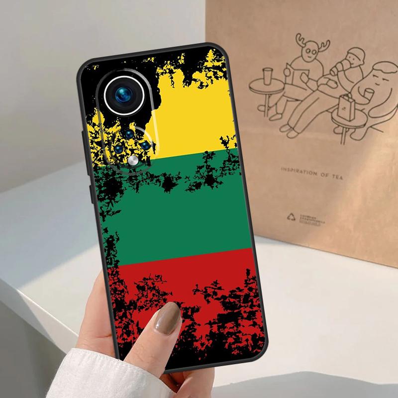 Fashion Lithuania Flag For Honor Magic 8 Pro 7 6 5 Lite Case For Honor Win RT 200 400 50 70 90 X8b X9a X9b X9c X9d