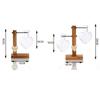 Classic Glass Hydroponic Plant Vases Transparent Wooden Stand Terrarium Vase Bulb Vase for Tabletop Plants