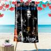 Name Custom Drake Print Beach Towel, Large Soft Quick Dry Towel for Beach Camping Swimming