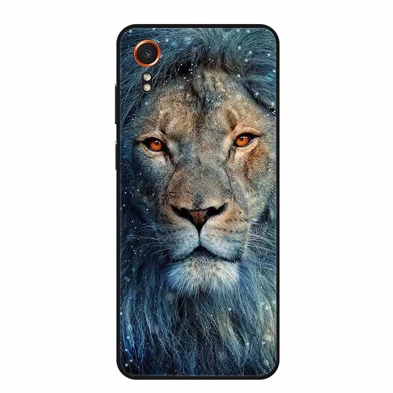 For Samsung Galaxy Xcover7 Case Black Silicone Soft Back Cover Case For Samsung Xcover 7 Phone Case Cover X Cover 7 6.6" Funda