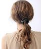 VINGTAINE Petit Ribbon Hair Mini Black Tie, Scrunchie, H-540-BK,