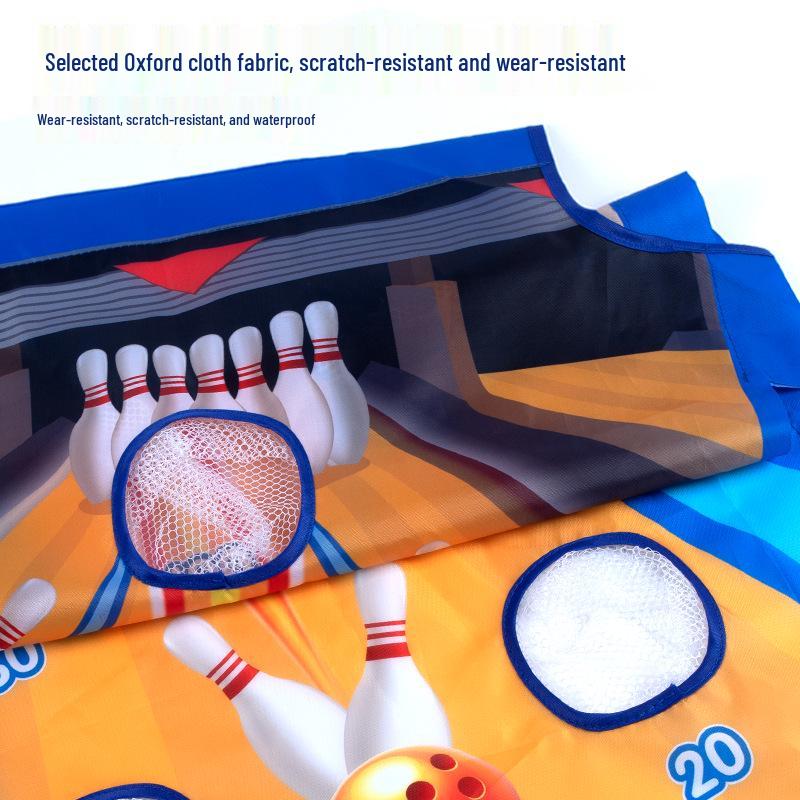 Interactive Parent-Child Sandbag & Ring Toss Game: Educational & Competitive Fun