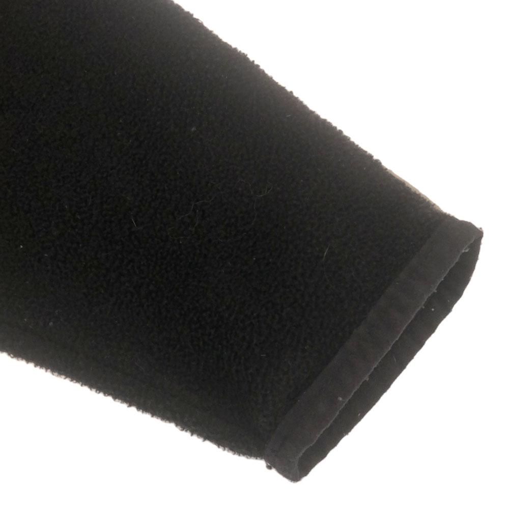 Nike Logo Embroidery Fleece Jacket M Black Women Used