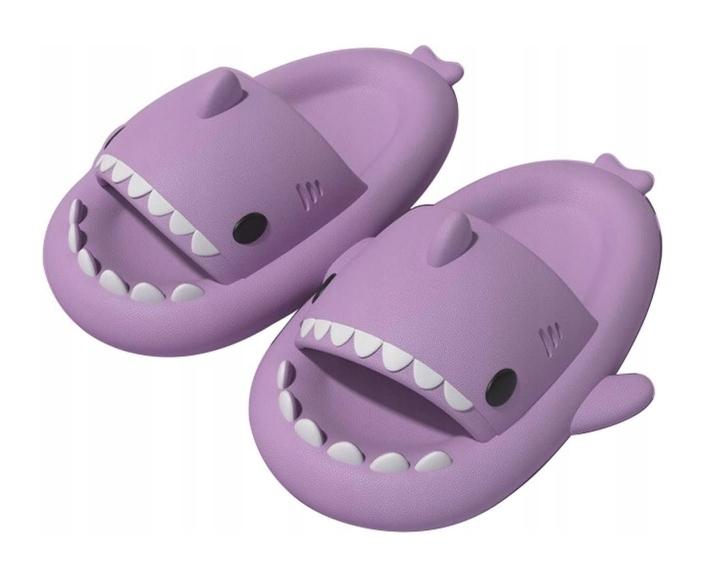 Thick Shark Pool Flip Flops Anti-Slip Shark Slippers 40-41