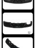 Gloss Black Carbon Fiber Rear Diffuser Lip for 07-11 BMW 1 Series E82 MP Style