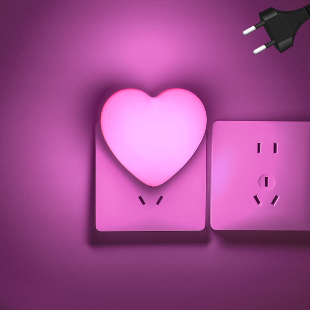 0.5W 100-220V Energy-saving LED Night Light,Lovers Ambient Lights,US/EU Plug Intelligent Light Controlled Sensing Sleep Light