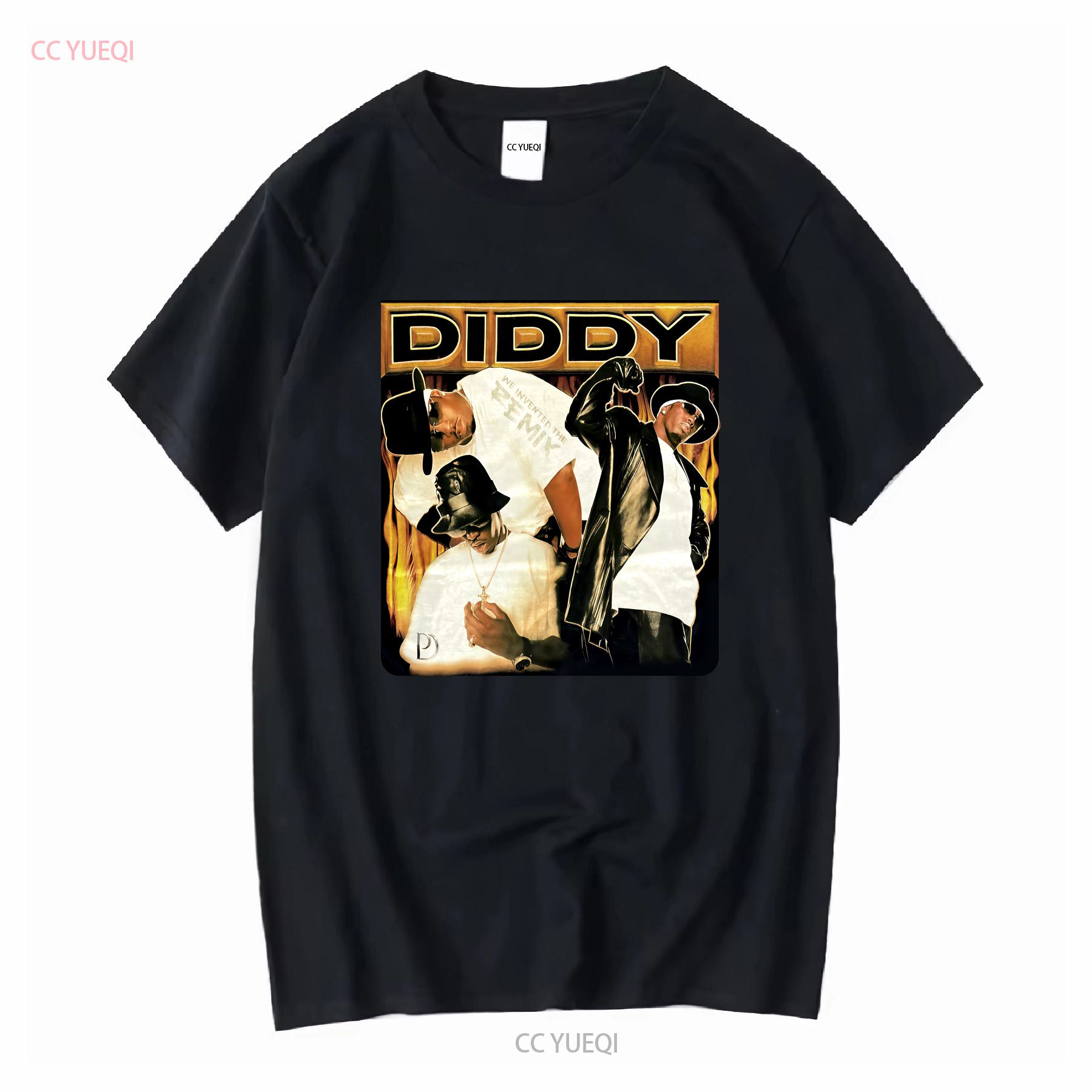 

Diddy Puff Daddy Puffy We Invented The Remix T Shirt Black S 3XL Fastship vintage Washed Unisex Slightly Versatile 4XL
