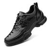 Fashion Men's Outdoor Hiking Shoes Wear-resistant Anti Slip Soles Men's Sports Leisure Shoes Breathable Mesh Leather Shoes Comfortable