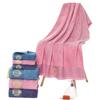 The same bath towel towel set bamboo fiber material special absorbent towel for sensitive skin