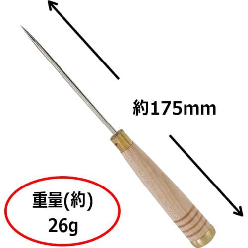 Senkichi Piercing Handle Awl No. 3 for punching holes in paper, vinyl, etc.