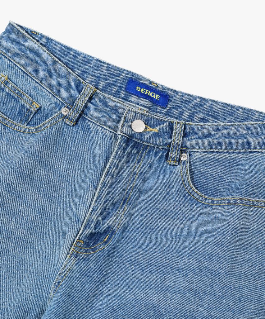 Seleuji Semi-Wide Denim Pants V1_Blue
