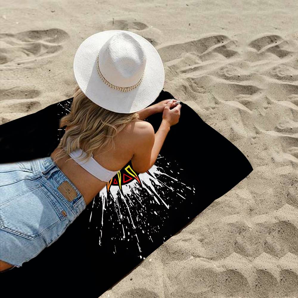 Classic Band A-Alice I-In C-Chains Microfiber Printed Beach Towel Mountain Climbing Yoga Beach Swimming Absorbent Soft Towel