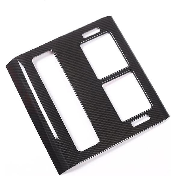 For Range Rover Sport 2014-2018, ABS Plastic Rear Row A/C Vent Cover carbon fiber style