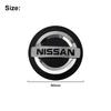 4 Stück 60mm Auto Radnabenkappen Nabenkappen Abdeckungen Emblem Styling Für Nissan Nismo Qashqai j11 Juke GTR X-Trail Patrol Micra Navara Tiida