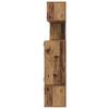Wall Mounted TV Units Set of 4 Reclaimed Wood Effect Engineered Wood