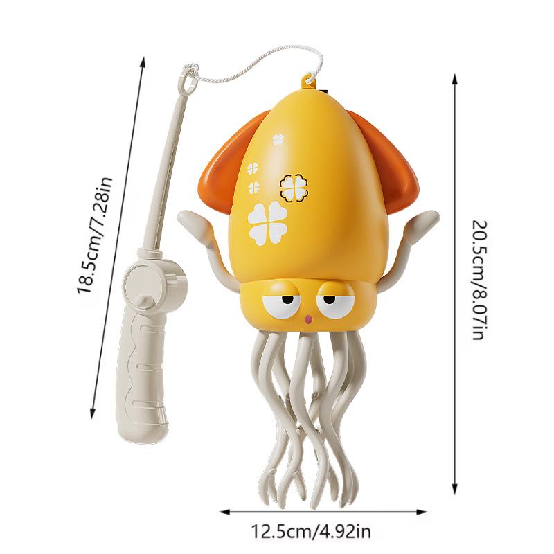 Non-Toxic Magic Dancing Octopus Toy Electric Pet Crawling Light&Music Squid Toys For Kids Interactive Development Toddler Tummy Time Gifts