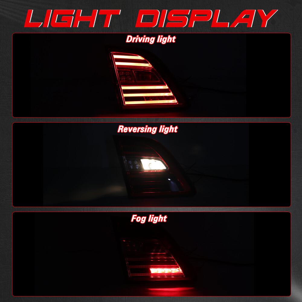Inner Left Side Tail Light For Mercedes Benz W166 ML350 2012-2015 Rear Lamp