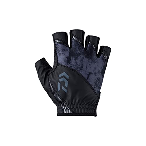 

Daiwa Ice Dry R Padded Gloves, 5-Piece Cut, DG-2123, Bottom Black, Medium