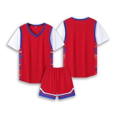 1307 Basketball Jersey Fake Two-Piece Set Adult Children'S Clothing Men'S Print Team Jersey 3Xs-5Xl