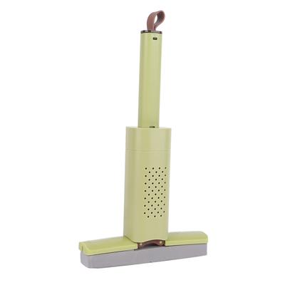 Portable Mini Mop Green Strong Absorbent Hand Wash Free Wet Dry Use Self Squeeze Mini Mop for