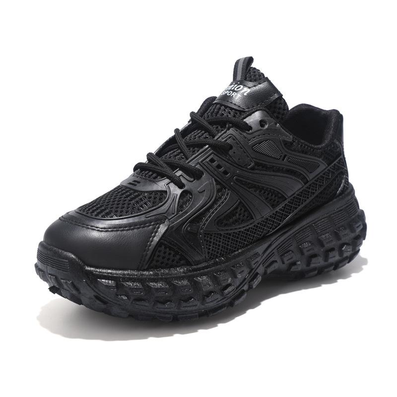 Vintage Durian Sole Design Single Shoe 2024 New Mesh Thick Sole Elevated Casual Shoes Fashion Breathable Versatile Women's Shoes