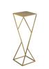 Modern Loft Golden Flower Stand 70 Cm