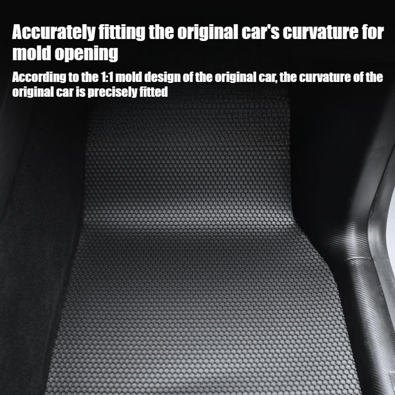For Tesla New Model Y Juniper 2025 2026 TPE Floor Mats Waterproof Luggage Mat Wear-resistant ModelY Trunk Foot Mats Accessories