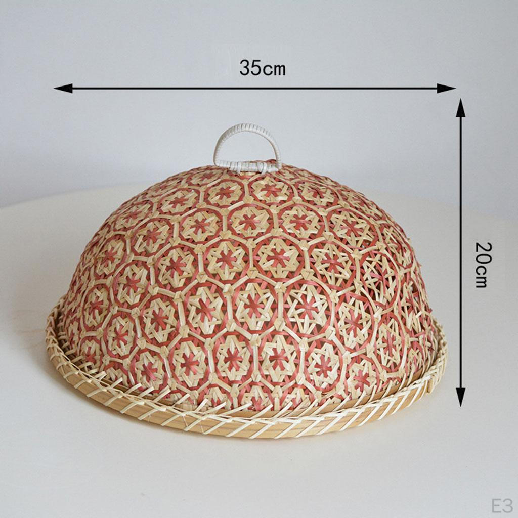 Bamboo Anti-Flying Storage Cover for home and indoor