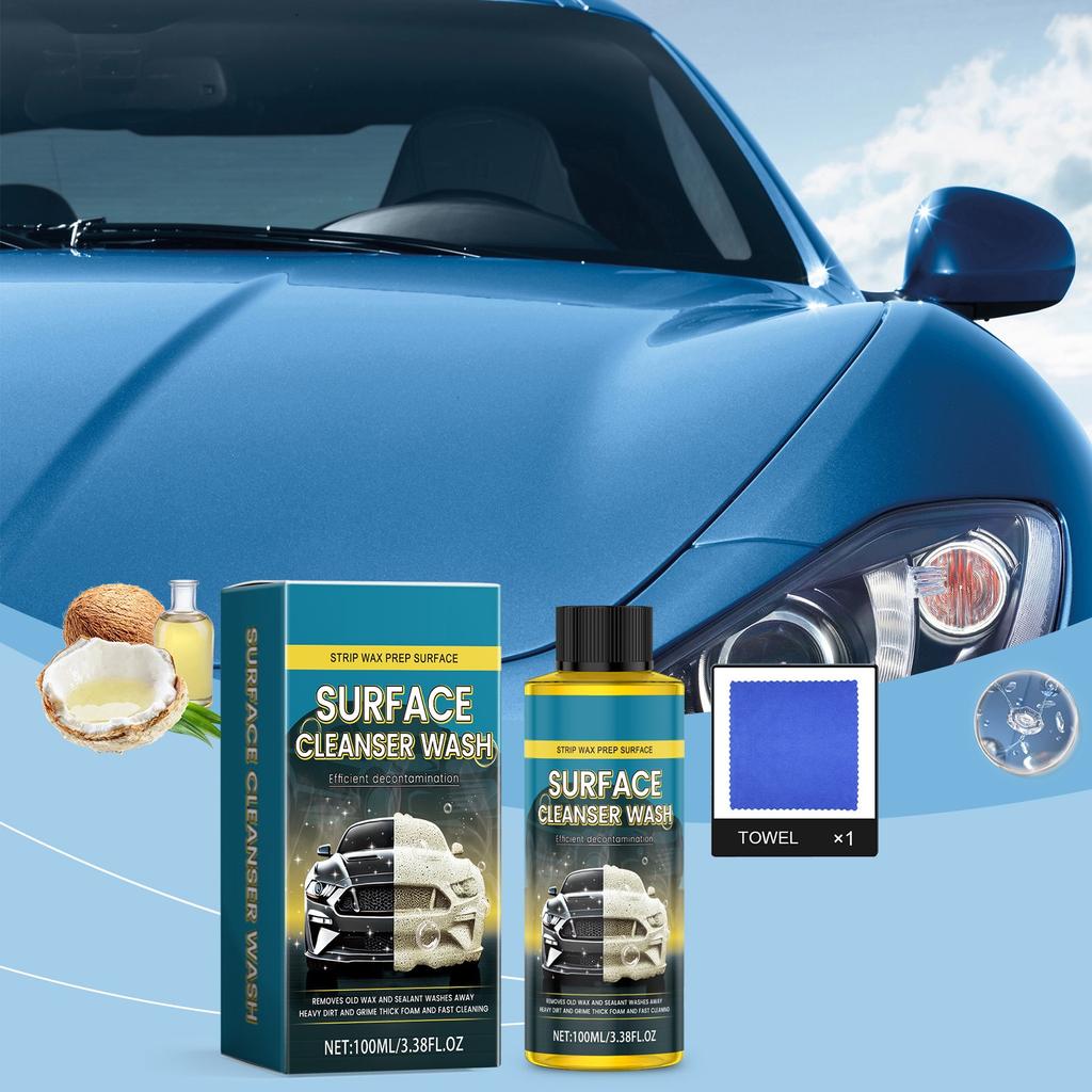 Clean Car Wash Liquid Mild Does Not Damage The Car Paint Car Truck SUV RV Protective Cleaning Liquid 100ml