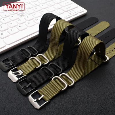 Nylon Watch Strap 22mm 23mm Watch Band Waterproof Sport for L-uminox Watchbands Strap Black Fashion Bracelet for Men Belt