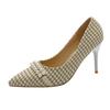 New Shallow Pointed Single Shoes Women's Fashion High Heels Women's Fine Heels Fashion Versatile High Heels