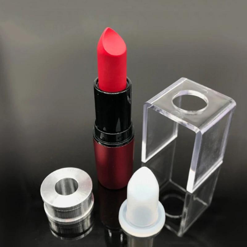 DIY Self-made Handmade Handmade Craft Tool Lipstick Material Kit Small Sample Nozzle Empty Tube Silicone Aluminum Mold Lipstick