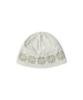9999ARCHIVE Linking Flower Jacquard Beanie