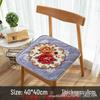 Plush Winter Chair Cushion - Non-Slip Soft Seat Pad for Dining, Office, or Sofa