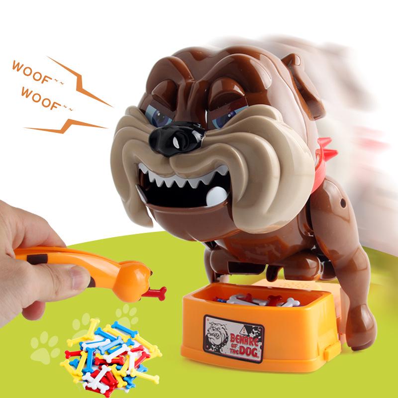 Prank Evil Dog: Bites Finger Game - Beware of Bone-Stealing! Fun Parent-Child Interaction Party Toy
