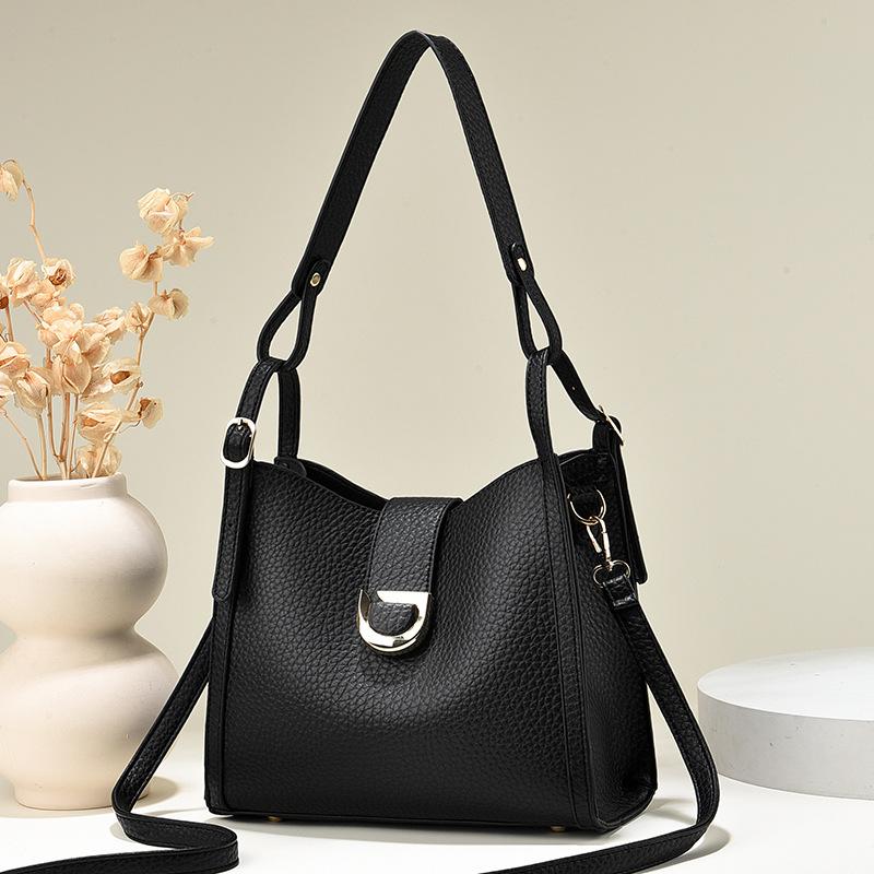 Trendy Casual Damen Tragetaschen Messenger Bags Damen Schultertaschen Hochwertige Designer Weiche Leder Damen Handtaschen