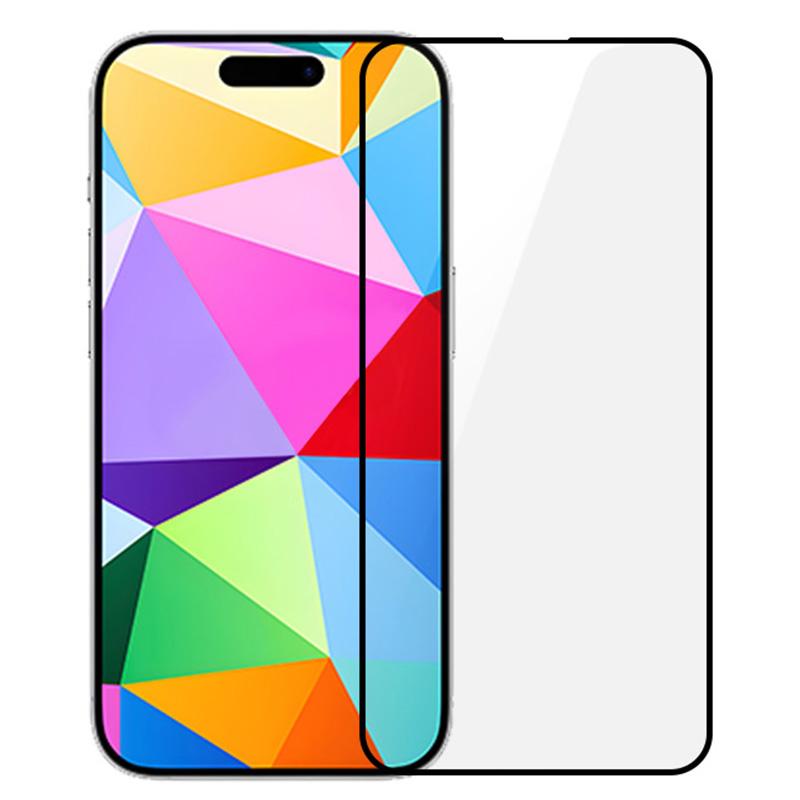 

RURIHAI Для iPhone 16 Захист на весь екран Висока роздільна здатність Плівка з високоалюмосилікатного скла Type A