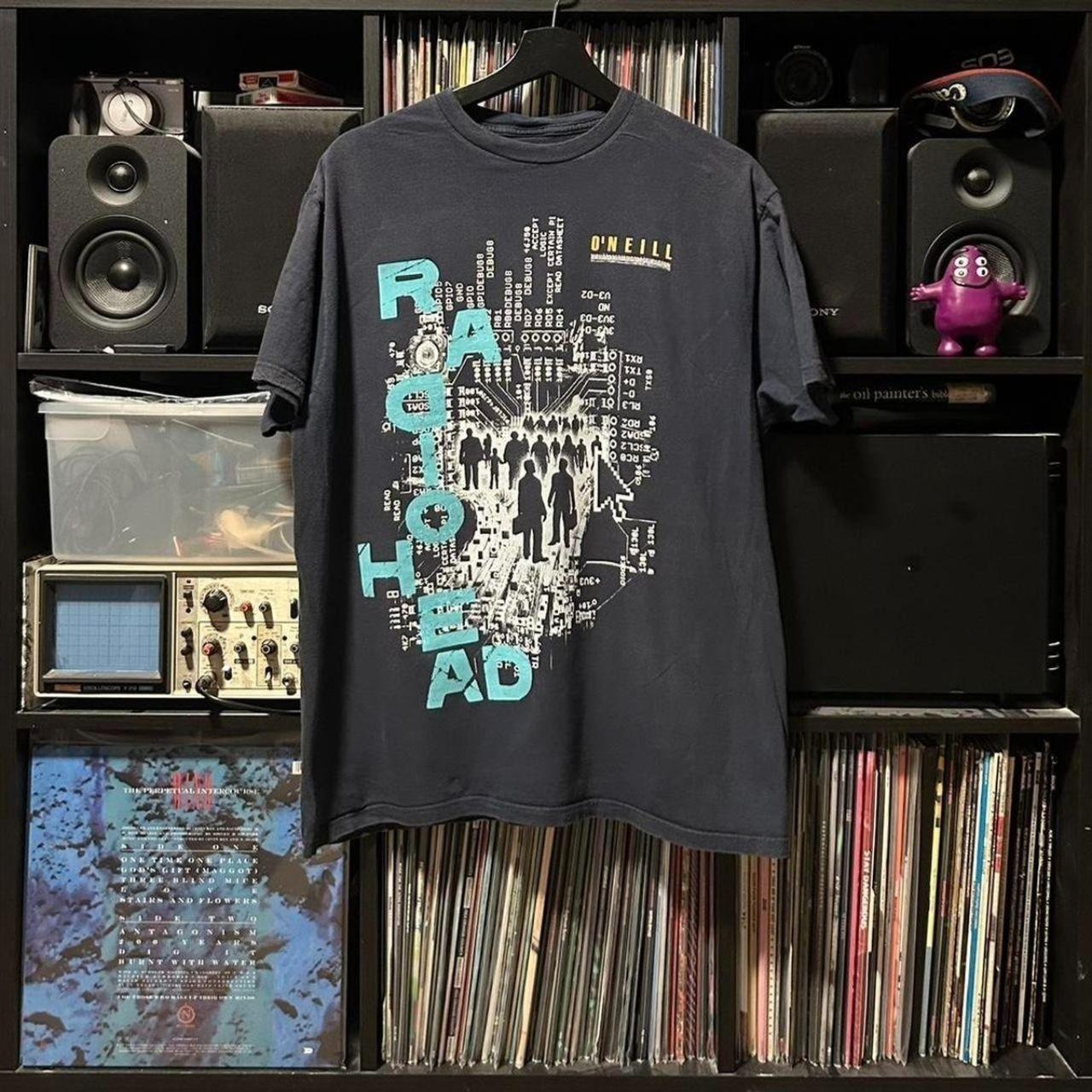 Radiohead OK Computer Tour Basic Black Short Sleeve Unisex Shirt S-5XL S
