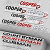 3D Car Stickers For Mini Cooper D SD Countryman Clubman Emblem Auto Body Letter Badge Trunk Decal Decoration Accessories