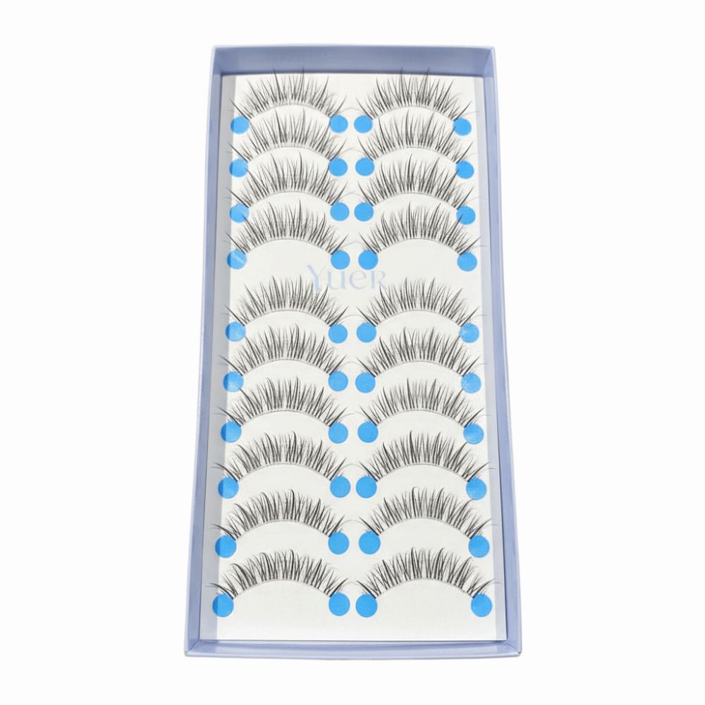 Natural Fake Lashes Wispy False Eyelashes Hot Eyelashes  Makeup Eyelash Extension