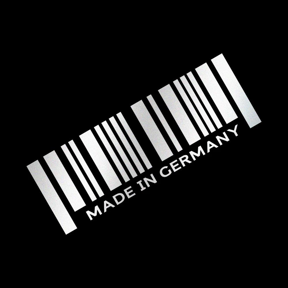 

Made in Germany QR Code Car Sticker Auto Vinyl Decal Waterproof Self-adhesive PVC Car Body Exterior Decoration Decal Accessories 15cm x 5cm