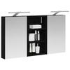 Bathroom Cabinet Set 3 Pcs 90 X 10.5 X 50 Cm Particleboard