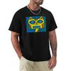 Grinning Cat Tshirt Antiwrinkle Short Sleeve Tshirt