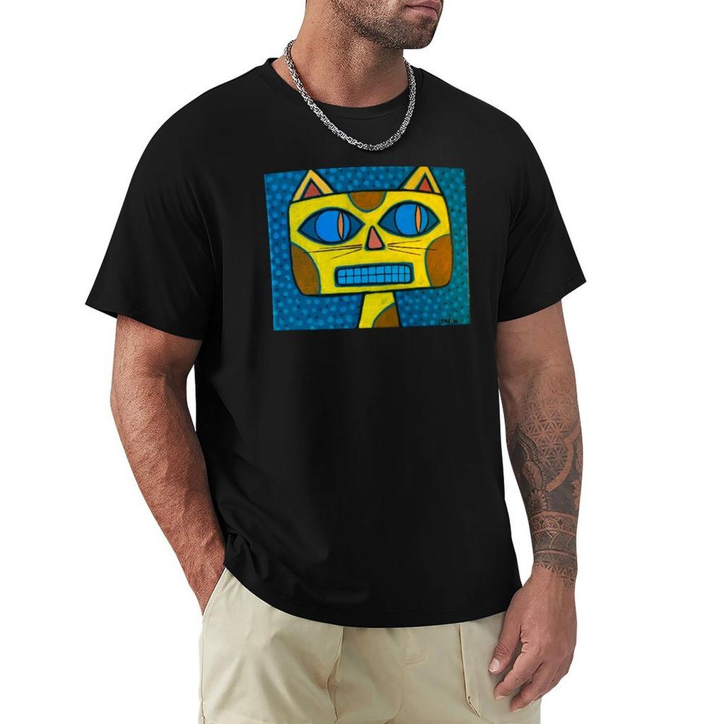 Grinning Cat Tshirt Antiwrinkle Short Sleeve Tshirt