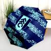 Fulham Football Club  Pattern, Automatic Folding Umbrella, Portable and Foldable Design, 8 Ribs, a Christmas or Birthday Gift.