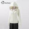 Women's Casual Hooded Full-Zip Sweatshirt Jacket