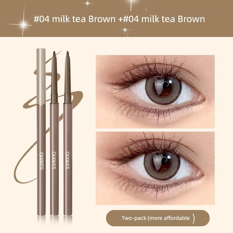 Extremely Fine Eyeliner Glue Pen Not Smudge Waterproof Sweat-Proof Long-Lasting Eyelid down to Crouching Silkworm Newbie Beginner Makeup Artist