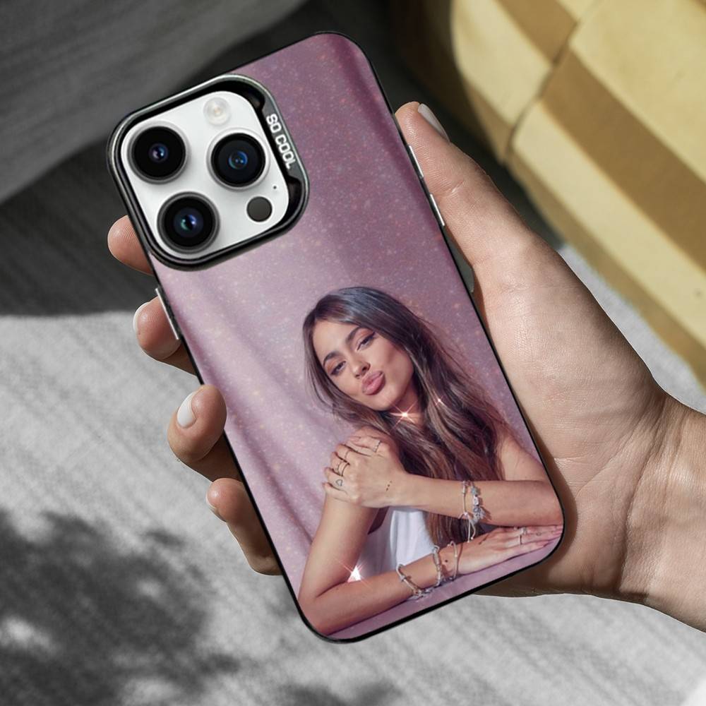 Singer T-Tini S-Stoessel Case For iPhone SE,13,XS,14,MAX,12,11,17,15,Mini,Pro,16,Black Matte Silicone Cover