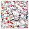 50 Cute Sanrio Kitty Cat Graffiti Stickers for Phones & Suitcases